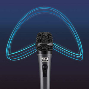 MouKey MWm-5 Microfono dinamico per karaoke canto con cavo XLR da - Ilgrandebazar