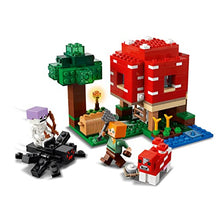 Carica l&#39;immagine nel visualizzatore di Gallery, LEGO 21179 Minecraft La Casa dei Funghi, Giocattoli per Bambini di 8+ Anni, Idea Regalo con il Personaggio di Alex