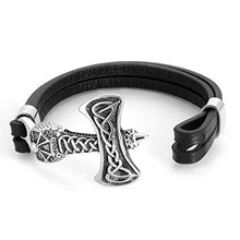 Carica l&#39;immagine nel visualizzatore di Gallery, PiercingJak Mjölnir Thors Hammer - Bracciale da uomo in vera Martello #02. - Ilgrandebazar