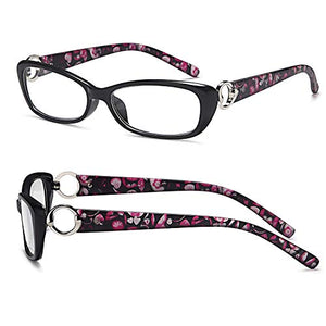VVDQELLA Occhiali da lettura 4 paia comodi lettori di moda Donna 1.50 X - Ilgrandebazar