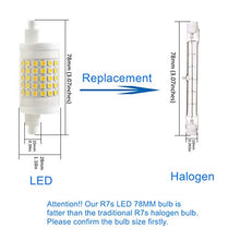 Carica l&#39;immagine nel visualizzatore di Gallery, 10W R7S Dimmerabile, Confezione da 2, lampadina a LED J78 78mm Bianco... - Ilgrandebazar