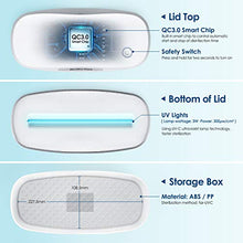 Carica l&#39;immagine nel visualizzatore di Gallery, MeaMae Care UV Sterilizzatore con cavo USB, UV-C OZONO,...