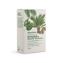 Carica l&#39;immagine nel visualizzatore di Gallery, Concime Piante Verdi Tropicali 1kg - Fertilizzante Piante Verdi Naturale Per Cycas Con Azoto Organico, Fosforo E Potassio Per Foglie Sempre Verdi E Rigogliose - Il Paese Verde