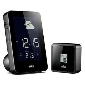 Braun Stazione Meteo con unità Esterna Radio Controlled Altro, Nero nero - Ilgrandebazar