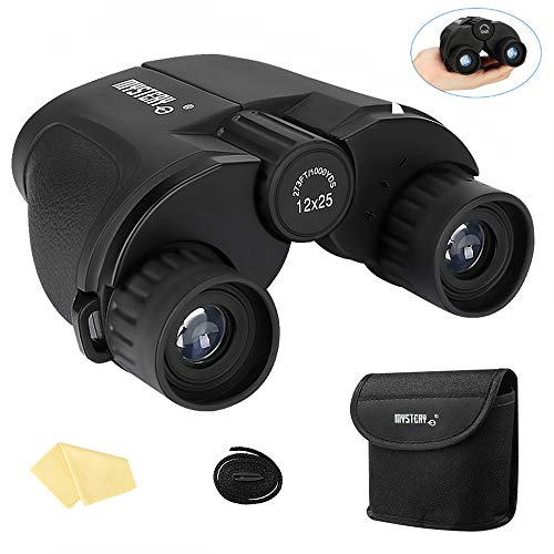 Binocolo compatto, Achort 12x25 Leggero Portabile Telescopio con...