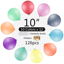 Carica l'immagine nel visualizzatore di Gallery, FORMIZON Palloncini Pastello, 120 Pezzi 10 Pollici Macarons in...
