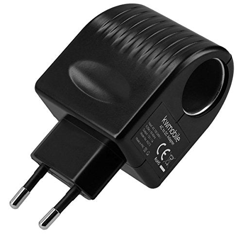 kwmobile trasformatore di tensione da 230V / 12V e 1000mA - accendisigari... - Ilgrandebazar