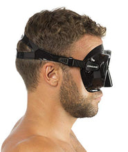 Carica l&#39;immagine nel visualizzatore di Gallery, Cressi F1 Mask - Maschera Subacquea monovetro del Tipo Frameless, L, Nero