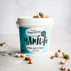 ManiLife Burro di Arachidi – Peanut Butter - Completamente Naturale,...