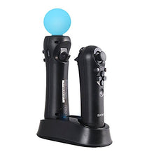 Carica l&#39;immagine nel visualizzatore di Gallery, YOUSHARES dual dock di ricarica per il regolatore playstation mossa,...