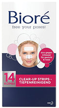 Carica l&#39;immagine nel visualizzatore di Gallery, Bioré, Strisce adesive Clear Up, cerotti per il viso (14 strisce) e il... - Ilgrandebazar