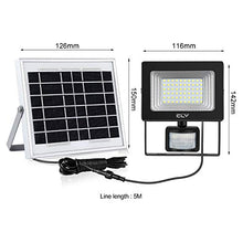 Carica l&#39;immagine nel visualizzatore di Gallery, CLY Faretto Solare con Sensore di Movimento 60 LED, Luce da Esterno,...