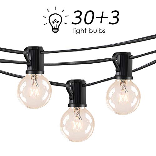 Catena Luminosa Esterno LOFTer Stringa Luci da Giardino con 30 30 Lampadine