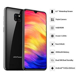 Offerta Cellulare, Ulefone Note 7 Smartphone Economici Android 7, Nero - Ilgrandebazar