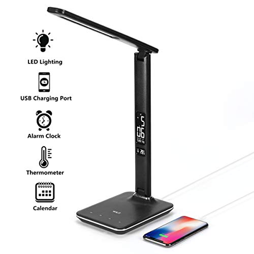 WILIT U13 Lampada da Scrivania LED 9W, 5 Livelli Dimmerabili 3 Modalità Nero - Ilgrandebazar
