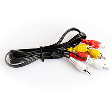 Carica l'immagine nel visualizzatore di Gallery, Triplo cavo RCA fono CVBS AR AL da maschio a maschio, per audio, video, TV e... - Ilgrandebazar