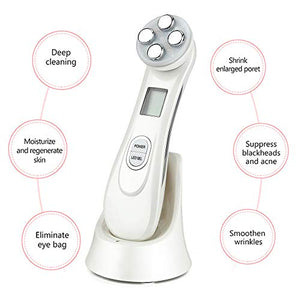 Ultrasuoni Viso Antirughe - Terapia LED Radiofrequenza e... - Ilgrandebazar