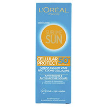 Carica l&#39;immagine nel visualizzatore di Gallery, L&#39;Oréal Paris Sublime Sun Cellular Protect, Crema Protezione Solare Viso IP... - Ilgrandebazar