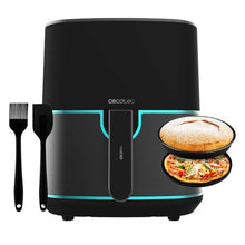 Carica l&#39;immagine nel visualizzatore di Gallery, Cecotec Friggitrice ad Aria Senza Olio Cecofry Fantastik Inox 5500 da 5,5 L. 1500W, Tecnologia PerfectCook, 9 modalità di cottura, Touch, Regolabile 80-200°C, Cottura fino a 60 minuti, Accessori