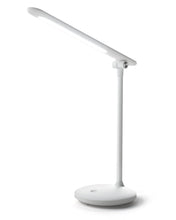 Carica l'immagine nel visualizzatore di Gallery, Lampada da Scrivania a LED Senza fili, ATSUI Lampada da Tavolo Protezione Agli Occhi, Touch Control, Regolazione Luminosità ILLIMITATA, 3 Colori di Luce, Funzione Memoria, Risparmio Energetico, Bianco
