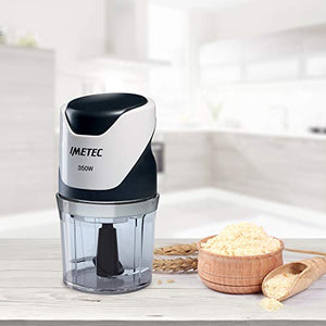 Imetec CH 500 Tritatutto, Lame in Acciaio Inox, Contenitore 400 ml,...