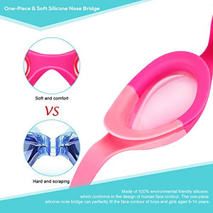 Occhialini da Nuoto per Bambini - Piscina Bambino 2 PACK