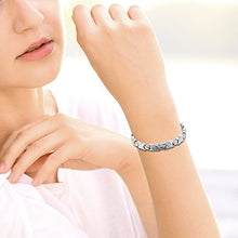 Carica l&#39;immagine nel visualizzatore di Gallery, OIDEA Bracciale Braccialetto da Donna in Acciaio Inox Cuore Mosaico Zircone... - Ilgrandebazar
