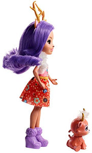 Enchantimals- Bambola Danessa Il Cerbiatto con Amico Cucciolo, Playset per... - Ilgrandebazar