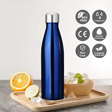 Carica l&#39;immagine nel visualizzatore di Gallery, king do way Termica Bottiglia d&#39;Acqua Sportive 500ml per Mantenere Caldo Blu