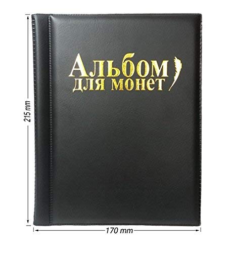 zjchao Album per Collezione di Monete Numismatica Valuta Libri...