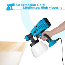 Carica l'immagine nel visualizzatore di Gallery, Pistola a Spruzzo Tilswall, Spruzzatore Elettrica 550W, 3 Ugelli, 1300 ml...