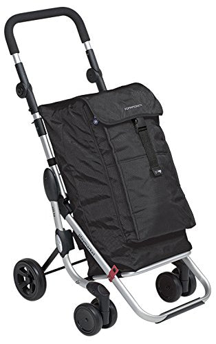 Foppapedretti Go Up Carrello Portaspesa, Black Nero (Black)