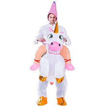 Carica l&#39;immagine nel visualizzatore di Gallery, Tacobear Adulto Gonfiabile Unicorno Costume per Halloween...