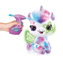 Carica l&#39;immagine nel visualizzatore di Gallery, Rocco Giocattoli - Airbrush Plush Unicorno Brilla al Buio