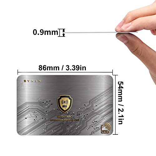 Protezione Rfid Carte Di Credito Contactless Scheda Blocco Con