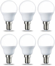 Carica l&#39;immagine nel visualizzatore di Gallery, AmazonBasics Lampadina LED E14 a Sfera, P45, Confezione da 6, Bianco Caldo - Ilgrandebazar