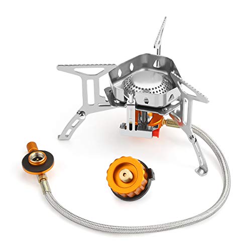 Awroutdoor Fornello da Campeggio, Ultraleggero e Durevole 3500W a...