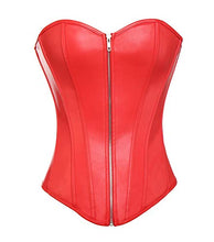 Carica l'immagine nel visualizzatore di Gallery, MISS MOLY Donna Corsetto di S/IT40~42(Bust84~90 Waist65~71), Rosso(cerniera) - Ilgrandebazar