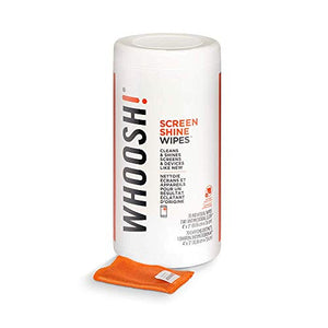Whoosh! Screen Shine - Salviette Antimicrobiche Monouso, Adatte per Ogni...