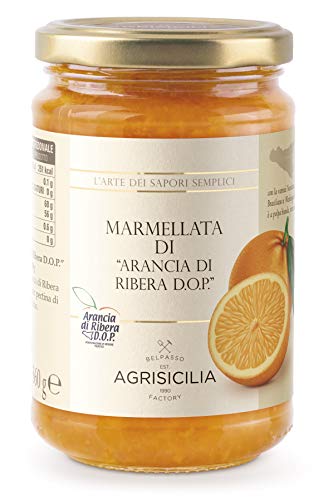 Agrisicilia Agr059 Marmellata di Arancia Ribera Dop - 360 G