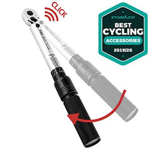 Carica l&#39;immagine nel visualizzatore di Gallery, PRO BIKE TOOL 1/4 inch Drive Click Set di Chiavi dinamometriche a Argento