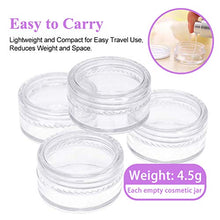Carica l&#39;immagine nel visualizzatore di Gallery, 50 Pezzi Contenitori Cosmetici, Contenitore Cosmetico Barattoli Plastica...