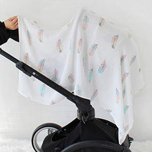 Carica l&#39;immagine nel visualizzatore di Gallery, LifeTree Copertine in Mussola | Cotone Bambù XL Dimensione 120 x 120 1.Piuma