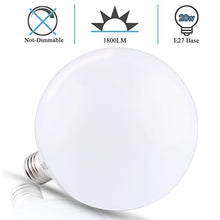 Carica l&#39;immagine nel visualizzatore di Gallery, Lampada LED Globe, 20W (corrispondente a 140W), LOHAS E27 2 Pack - Ilgrandebazar