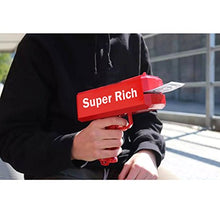 Carica l&#39;immagine nel visualizzatore di Gallery, ValueTalks Pistola spara Soldi Money Gun Giocattolo rosso - Ilgrandebazar