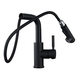 UUhome Rubinetto Estraibile 360 °Girevole Multifunzione Miscelatore Nero - Ilgrandebazar