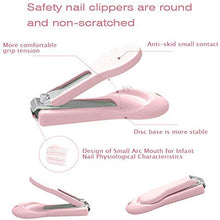Carica l&#39;immagine nel visualizzatore di Gallery, Set Manicure per Neonato, Kit Unghie Neonati 4-in-1 Baby, con rosa - Ilgrandebazar
