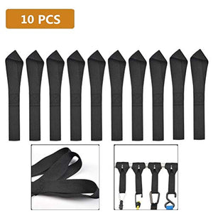 BUYGOO 20cm/7.87" Morbido Laccio Legare Cinghie di Tensionamento-Morbido...