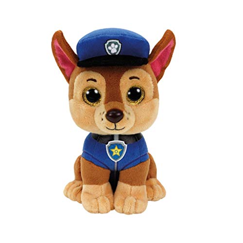 Ty Paw Patrol Chase Cane Peluches Giocattolo 127, Multicolore, Multicolore