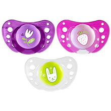 Carica l&#39;immagine nel visualizzatore di Gallery, Chicco 00075035110000 Physio Air in Silicone, Ciuccio per Bimba, Rosa/Neutro - Ilgrandebazar
